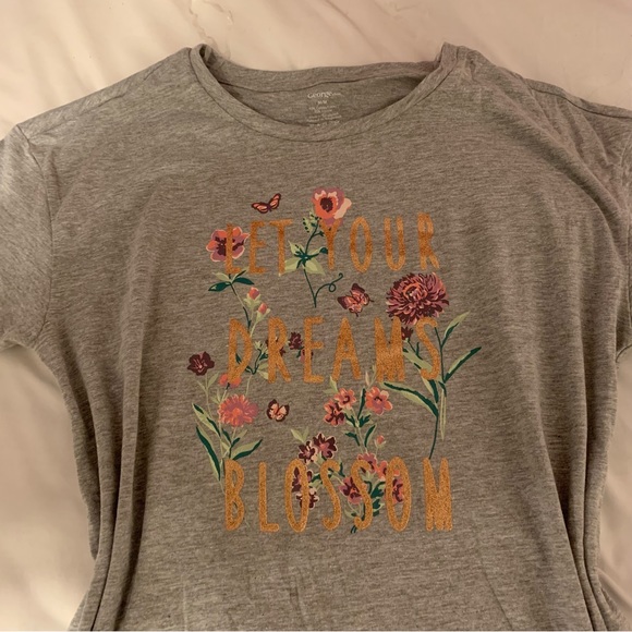 Cute floral feminine tshirt dress pyjama loungewear - Picture 4 of 4